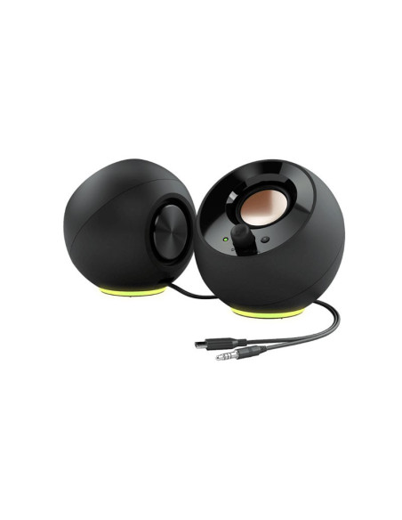 PARLANTE CREATIVE PEBBLE SE (51MF1725AA000) 8.8W POWER BLACK| LED-RGB