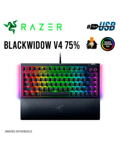 TECLADO RAZER BLACKWIDOWS V4 75% ( RZ03-05000200-R3U1 )...