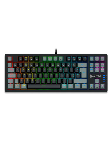 TECLADO ANTRYX MK840L ( AMK-840LKGBLR1-SP )...