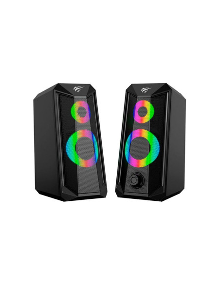PARLANTE HAVIT SK202 USB-3.5MM | LED-RGB|3W