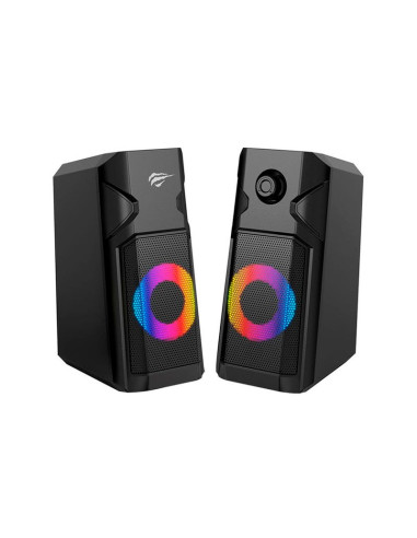 PARLANTE HAVIT SK204 USB-3.5MM | LED-RGB |3W