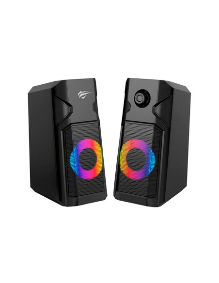 PARLANTE HAVIT SK204 USB-3.5MM | LED-RGB |3W