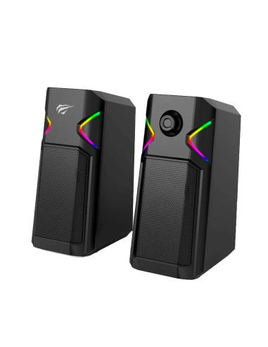 PARLANTE HAVIT SK205 USB-3.5MM |LED-RGB|3W