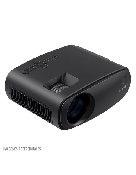 PROYECTOR HAVIT ( PJ207 ) 1280X720 | 6000 LUMENES - 110 ANSI LUMENS | WIFI - BT | NEGRO