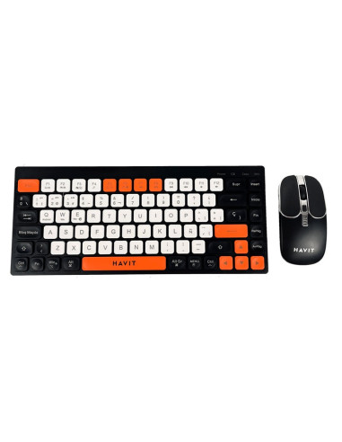 KIT GAMER HAVIT (KB831WB-SP) NEGRO|WIRELESS+BT|...