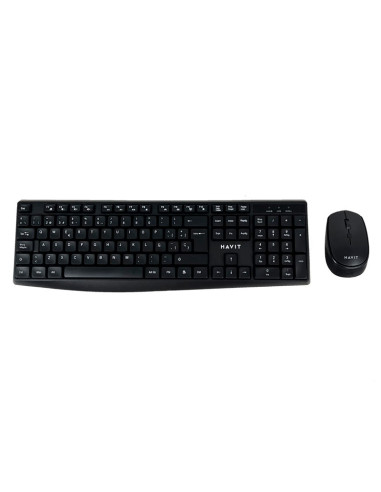 KIT HAVIT (KB278GCM-SP) NEGRO |WIRELESS|TECLADO...