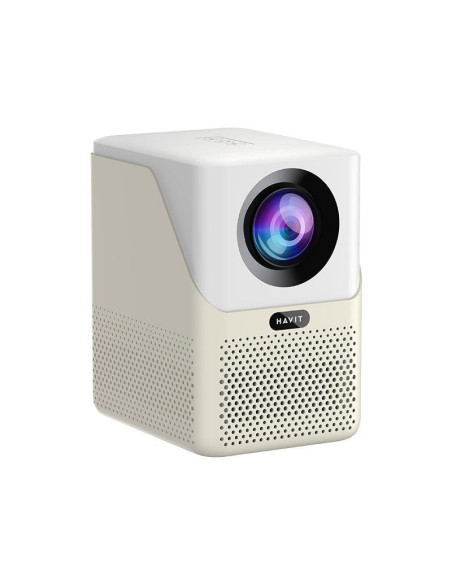PROYECTOR HAVIT (PJ216A PRO) WHITE|1920X1080|300 ANSI LUMENES|SOPORTA 4K