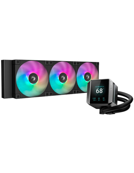 SISTEMA DE ENFRIAMIENTO LIQUIDO DEEPCOOL MYSTIQUE 360 ARGB (R-LX750-BKADSNC-G-1) PANTALLA DIGITAL