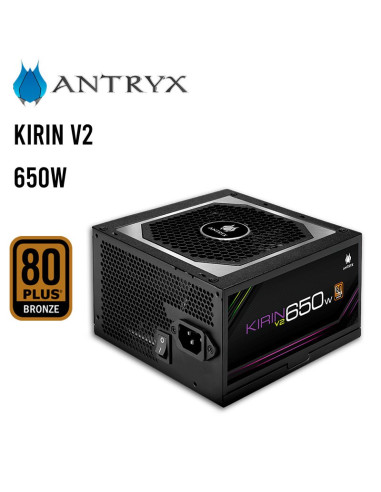 FUENTE DE PODER ANTRYX 650W KIRIN V2 ( AP-KB650...