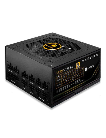 FUENTE DE PODER ANTRYX 750W KIRIN GOLD EVO ( GPX750S ) 80 PLUS GOLD| PCIE GEN 5 | FULL MODULAR