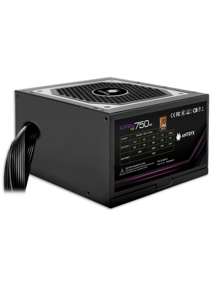 FUENTE DE PODER ANTRYX 750W KIRIN V2 ( AP-KB750 ) 80 PLUS BRONZE