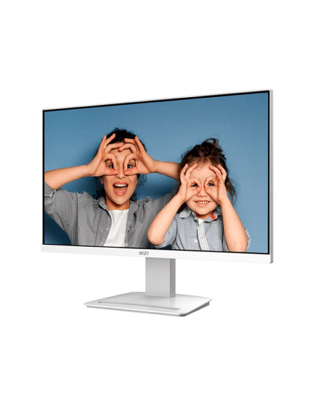 MONITOR MSI 23.8" WHITE ( PRO MP2412W ) PANEL VA | 100HZ - 1MS | HDMI  - DP