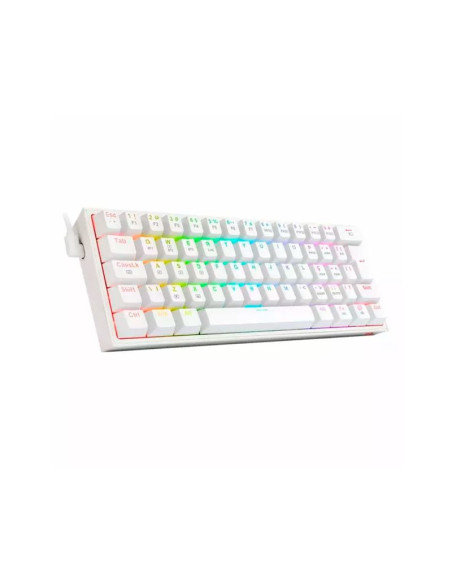 KIT GAMER REDRAGON GAMING ESSENTIALS ( S143W SP ) LED RGB| TECLADO Y MOUSE| SWITCH RED | WHITE