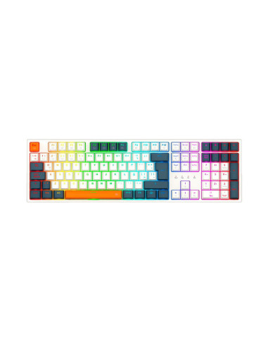 TECLADO GAMER REDRAGON TRUNDLE ( K668WBO-RGB )...