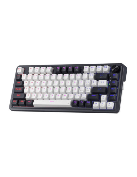 TECLADO GAMER REDRAGON UCAL PRO ( K673WB-RGB-PRO )  WIRELESS - BT - USB-C | SWITCH RED | WHITE/BLACK | LED-RGB