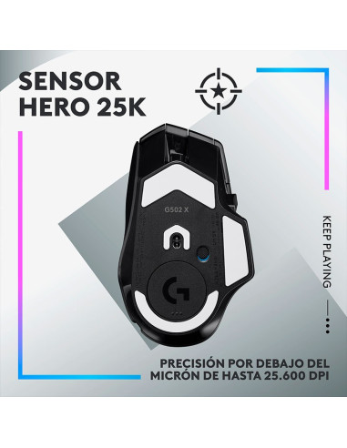 MOUSE LOGITECH G502 X PLUS ( 910-006160 )...