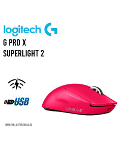 MOUSE GAMER LOGITECH G PRO X SUPERLIGHT 2 MAGENTA (...