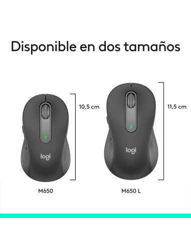 MOUSE LOGITECH SIGNATURE M650 L LEFT (...