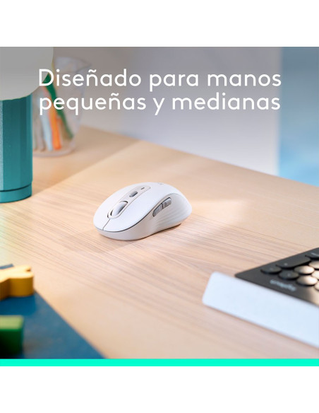 MOUSE LOGITECH M650 SIGNATURE SILENT WIRELESS WHITE (910-006252)