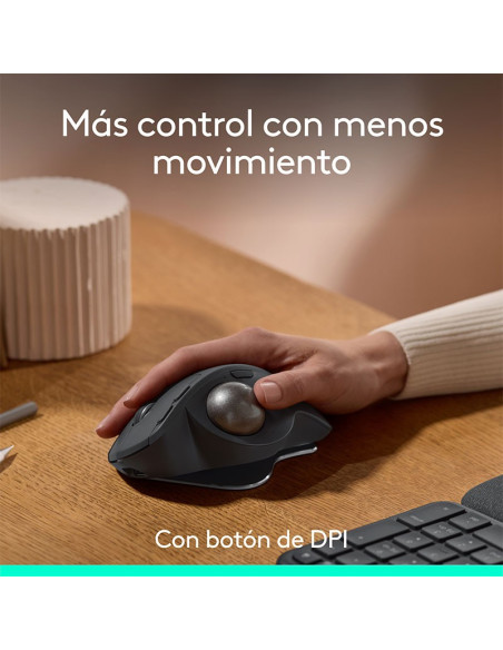 MOUSE LOGITECH MX ERGO S ( 910-007261 ) WIRELESS - BT | TRACKBALL | BLACK