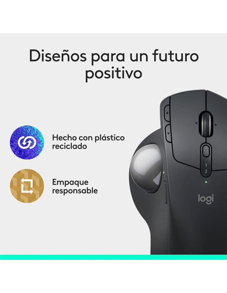 MOUSE LOGITECH MX ERGO S ( 910-007261 ) WIRELESS - BT | TRACKBALL | BLACK