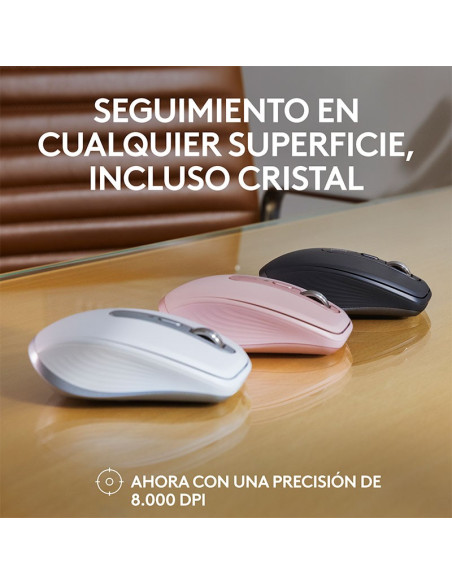 MOUSE LOGITECH MX ANYWHERE 3S ROSE (910-006934) BLUETOOTH