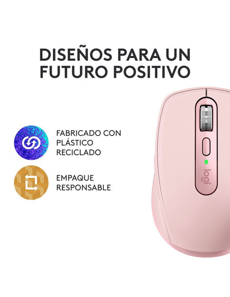 MOUSE LOGITECH MX ANYWHERE 3S ROSE (910-006934) BLUETOOTH