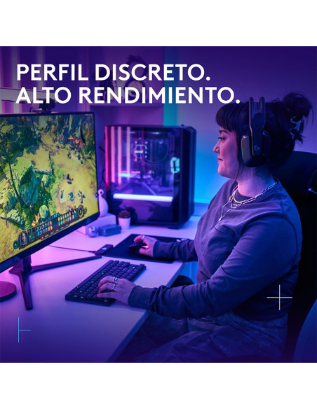 TECLADO GAMER LOGITECH G515 LIGHTSPEED TKL ( 920-012423 ) SWITCH TACTILE MECHANICAL | WIRELESS - BT | LED-RGB