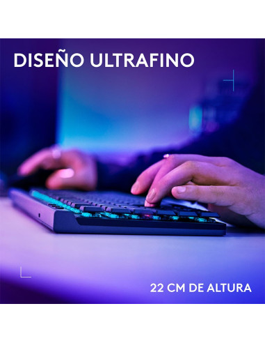 TECLADO GAMER LOGITECH G515 LIGHTSPEED TKL (...