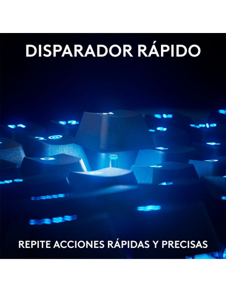 TECLADO LOGITECH PRO X TKL RAPID ANALOGO ( 920-013131 ) WIED USB-C | SWITCH MAGNETIC ANALOG | LED-RGB