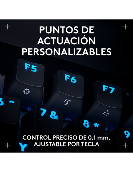 TECLADO LOGITECH PRO X TKL RAPID ANALOGO ( 920-013131 ) WIED USB-C | SWITCH MAGNETIC ANALOG | LED-RGB