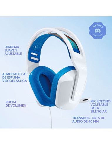 AUDIFONO GAMER LOGITECH G335 ( 981-001017 )...