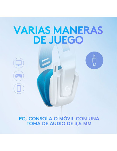 AUDIFONO GAMER LOGITECH G335 ( 981-001017 )...