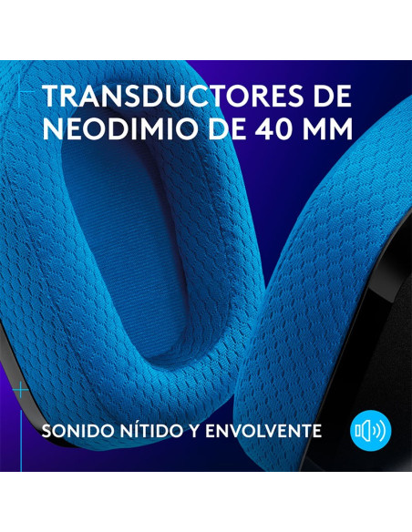 AUDIFONO GAMER LOGITECH G535 LIGHTSPEED ( 939-002218 ) WIRELESS | PS5 - PS4 - PC - MAC