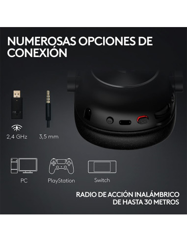 AUDIFONO LOGITECH G PRO X 2 LIGHTSPEED WIRELESS...