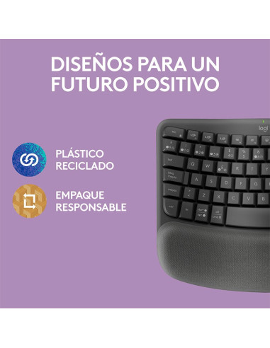 TECLADO LOGITECH ERGO WAVE KEYS ( 920-012278 )...