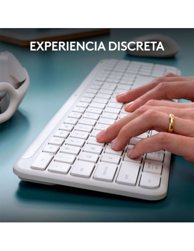 TECLADO LOGITECH SIGNATURE SLIM K950 BLANCO (...