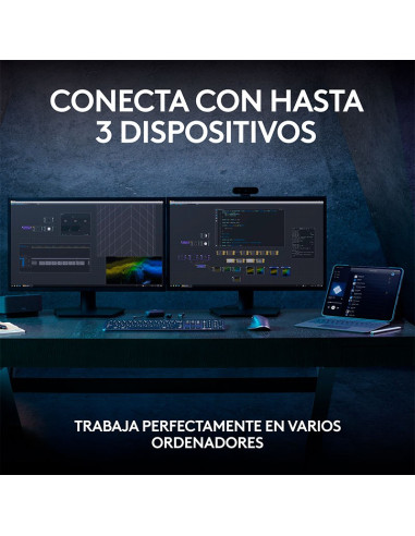 TECLADO LOGITECH MX KEYS S WIRELESS ILLUMINATED...