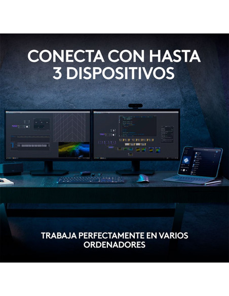 TECLADO LOGITECH MX KEYS S WIRELESS ILLUMINATED BLUETOOTH ( 920-011561 )