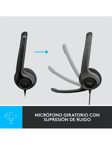 AUDIFONO LOGITECH H390 (981-000014) USB | NOISE...