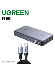 POWER BANK UGREEN  25000MAH ( PB205 ) 145W CARGA RAPIDA |...