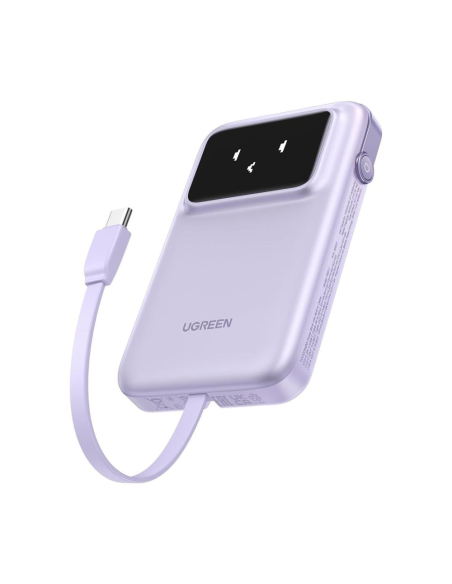 POWER BANK UGREEN 10000MAH ( PB511 ) PURPURA | 1 USB-C - 1 USB-A | (35604B)