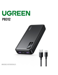 POWER BANK UGREEN PB312 20000MAH CARGA RAPIDA (25683)