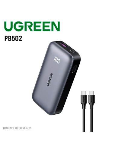 POWER BANK UGREEN PB502 10000MAH CARGA RAPIDA...