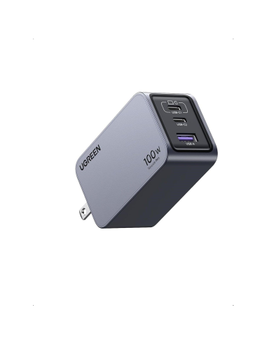 CARGADOR UGREEN NEXODE PRO 100W CARGA RAPIDA US...