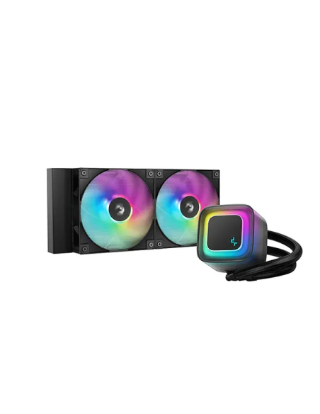 SISTEMA DE ENFRIAMIENTO LIQUIDO DEEPCOOL LE240 V2 ( R-LE240-BKAMMC-G-2 ) LED-ARGB