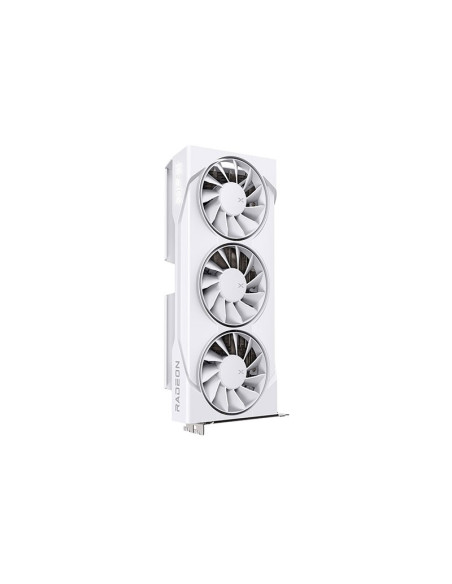 TARJETA DE VIDEO XFX SWIFT RADEON RX 9060 XT OC 16GB (RX-96TS316W7) GDDR6 BLANCO