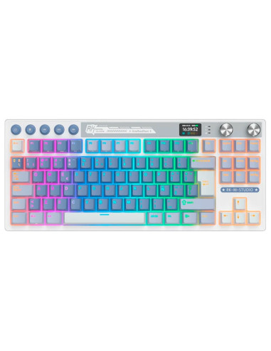 TECLADO GAMER ROYAL KLUDGE ( RK M87 TKL ) OCEAN...