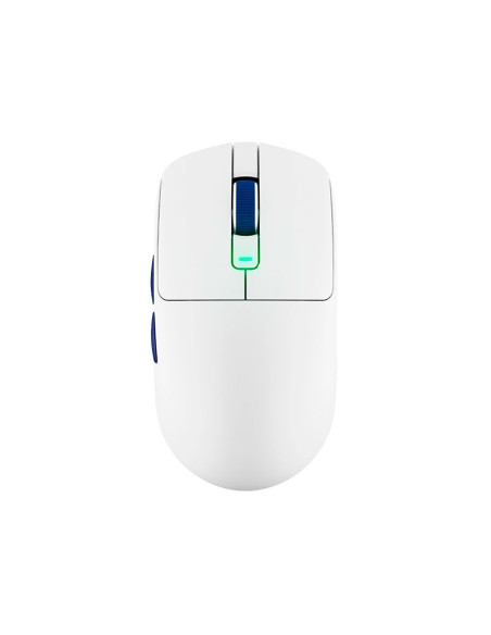 MOUSE GAMER ROYAL KLUDGE M30 WHITE BLUE WIRELESS-BT-USB