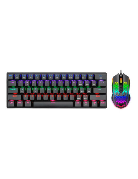 KIT T-DAGGER MAIN FORCE TGK321 - TGM310 ( T-TGS008-BR SP ) SWITCH BROWN | BLACK | LED-RGB